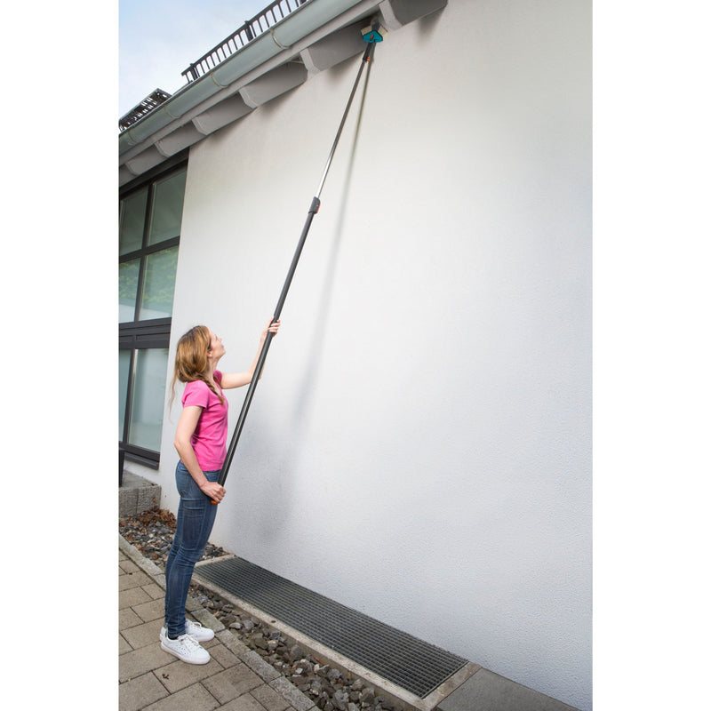 Load image into Gallery viewer, Gardena combisystem ragebol gehoekte bezem (turquoise grijs, 3634-20)
