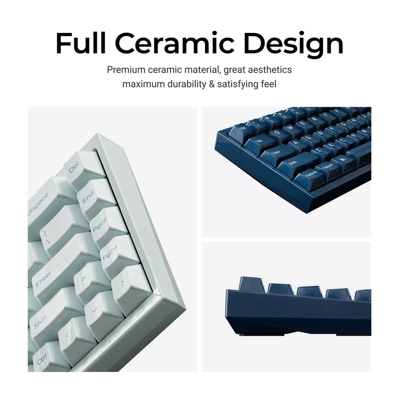 Load image into Gallery viewer, Keychron q16 he 8k magnetic switch keyboard (lichtgroen, us lay-out (qwerty), ultra-fast lime, 65%, rgb, hot swap, 8k)