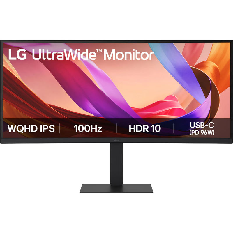 Load image into Gallery viewer, Lg ultrawide 34u650a-b 34 curved monitor (zwart, 2x hdmi, displayport, 3x usb-a, usb-b, usb-c, rj-45)