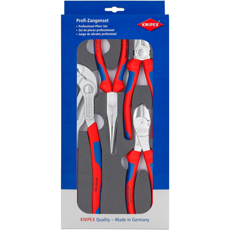 Load image into Gallery viewer, Knipex tangenset met schuimrubberen inlay - 00 20 01 v17