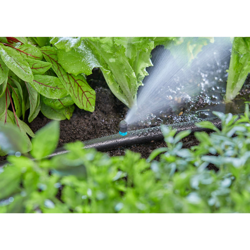 Load image into Gallery viewer, Gardena micro strook sprinkler uiteinde (zwart turquoise, 5 stuks)