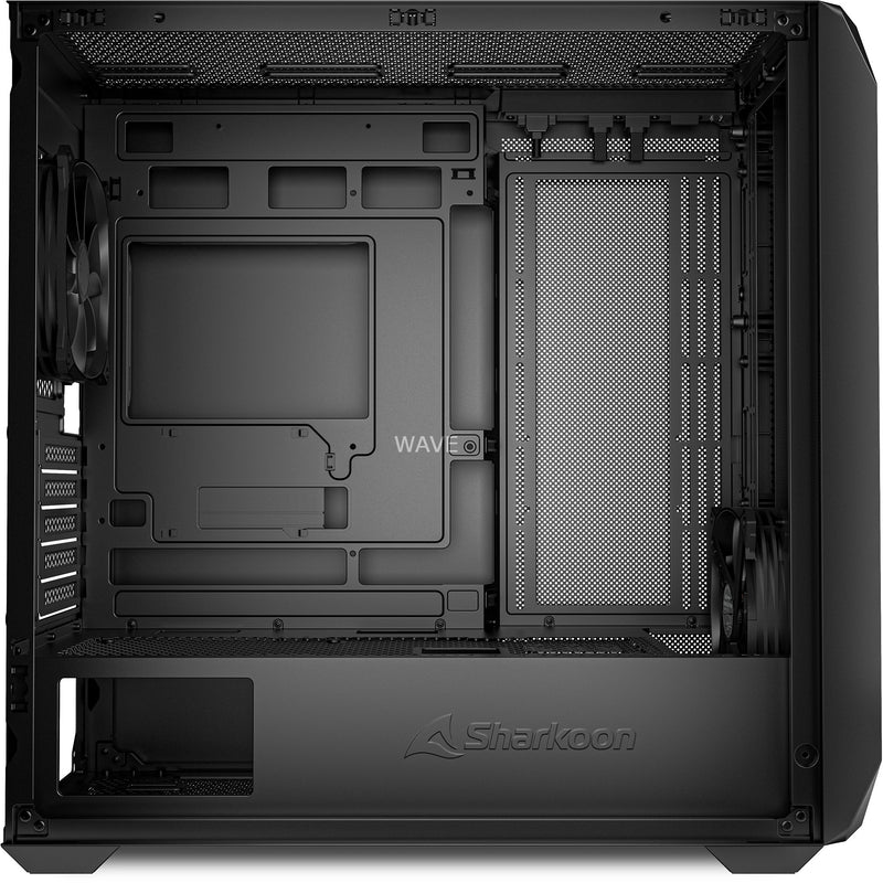 Load image into Gallery viewer, Sharkoon mk3 mini tower behuizing (zwart | 2x usb-a | 1x usb-c)