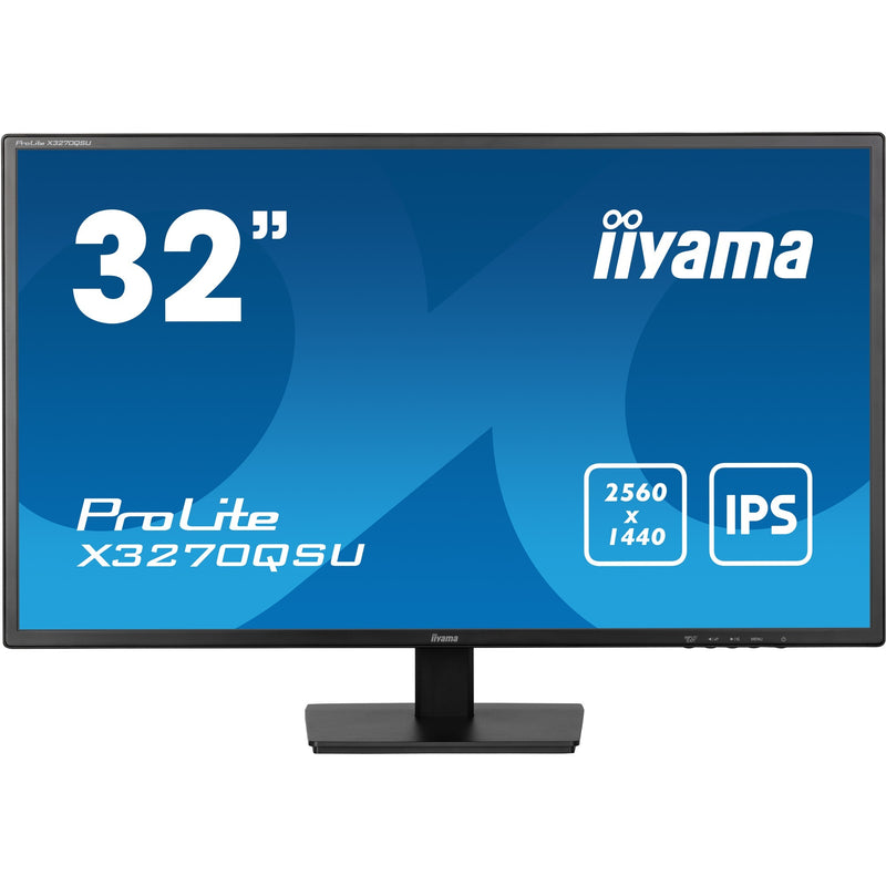Load image into Gallery viewer, Iiyama prolite x3270qsu-b1 31.5 monitor (zwart, 2x hdmi, displayport, 3x usb-a)