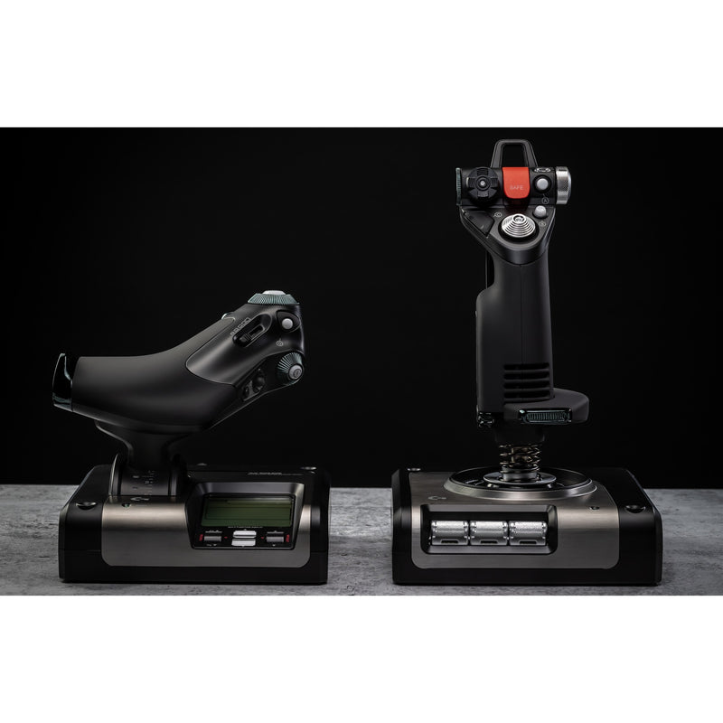 Load image into Gallery viewer, Logitech g saitek x52 pro flight gaming hotas