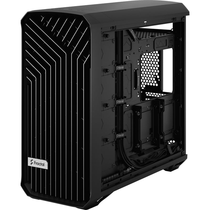 Load image into Gallery viewer, Fractal design torrent black solid midi tower behuizing (zwart | 2x usb-a | 1x usb-c)