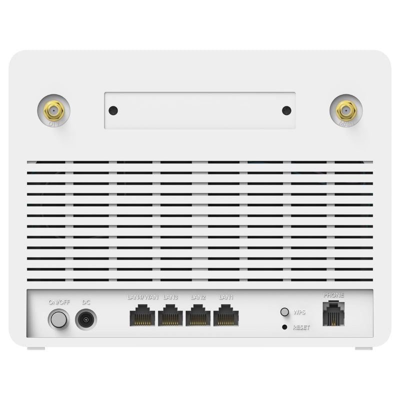 Afbeelding laden in galerijviewer, Cudy ac1200 wi-fi 4g lte-cat6 gigabit router lt700v mesh router (wit, mesh, app, nano simslot)