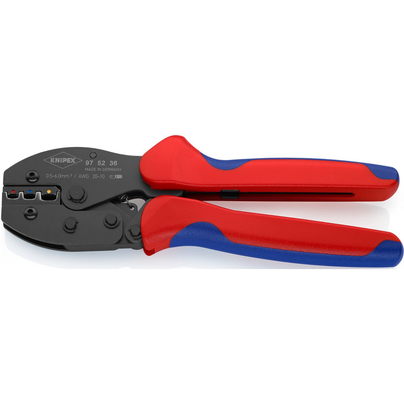 Load image into Gallery viewer, Knipex preciforce krimptang 975236 (rood blauw)