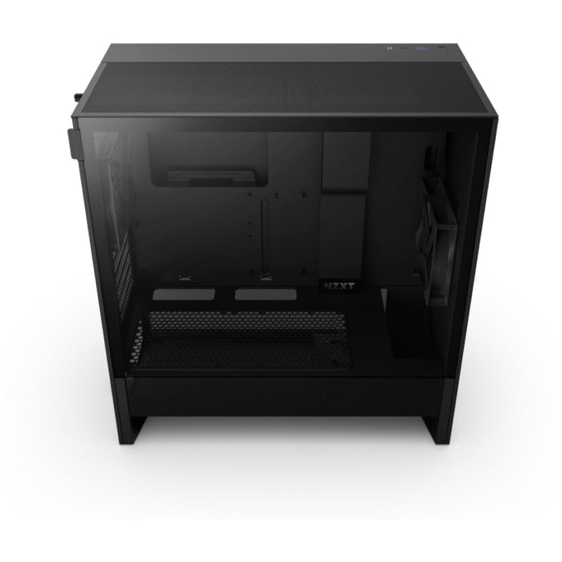 Load image into Gallery viewer, Nzxt h5 flow v2 midi tower behuizing (zwart | 1x usb-a | 1x usb-c | tempered glass)