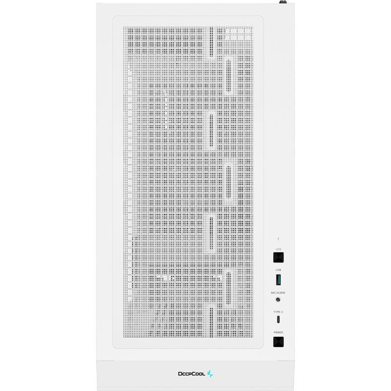 Load image into Gallery viewer, Deepcool ch560 digital midi tower behuizing (wit | 1x usb-a | 1x usb-c | rgb | tempered glass)