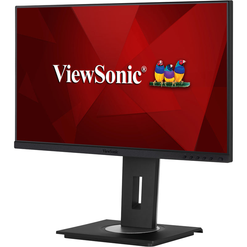 Load image into Gallery viewer, Viewsonic vg2448a-2 24 monitor (zwart (mat) zilver, 1x hdmi, 1x displayport, usb-c, usb-a, sound, 100hz)