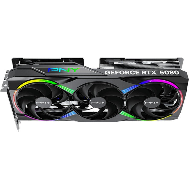 Load image into Gallery viewer, Pny geforce rtx 5080 argb oc grafische kaart (dlss 4, 3x displayport, 1x hdmi 2.1)