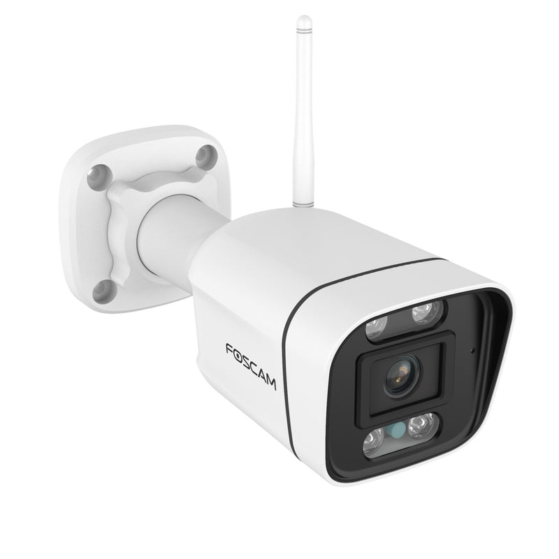 Load image into Gallery viewer, Foscam v8p, 4k 8mp dual-band wifi beveiligingscamera (wit, met geluid- en lichtalarm)