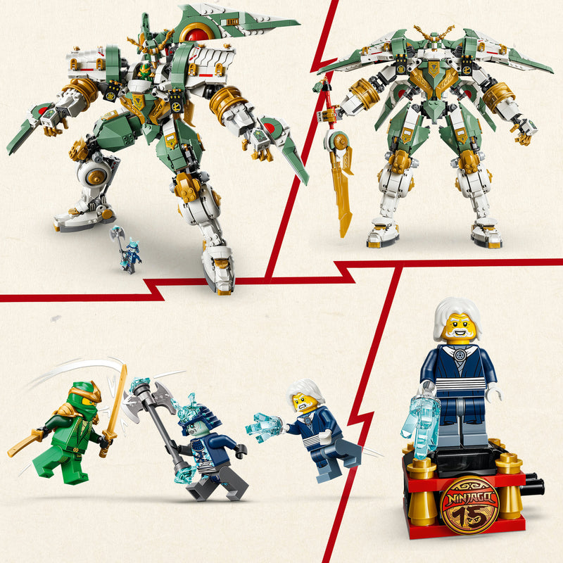 Afbeelding laden in galerijviewer, Lego ® ninjago® 15-jarig jubileum: lloyds reusachtige mecha speelgoed 71860