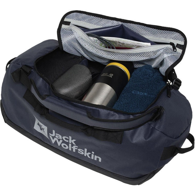 Load image into Gallery viewer, Jack wolfskin all-in duffle 35 rugzak (donkerblauw, 35 liter)