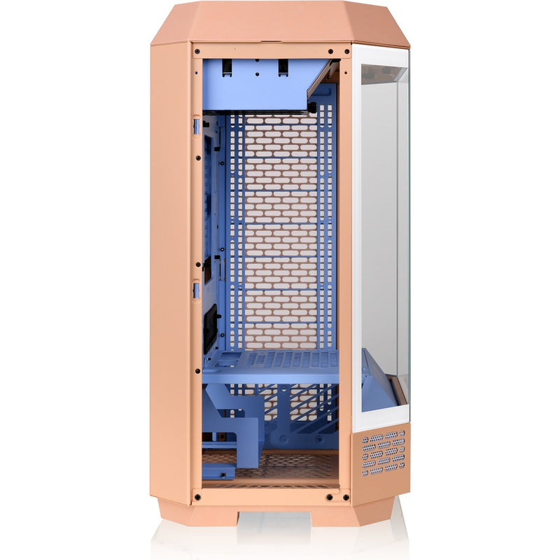Load image into Gallery viewer, Thermaltake the tower 300 - peach fuzz mini tower behuizing (perzik | 3x usb-a | tempered glass)