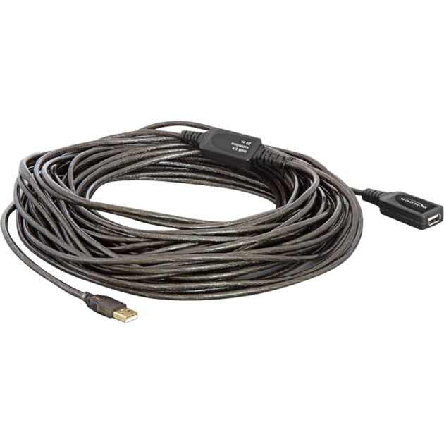 Load image into Gallery viewer, Delock actieve usb 2.0 verlengkabel (zwart, 20 meter)