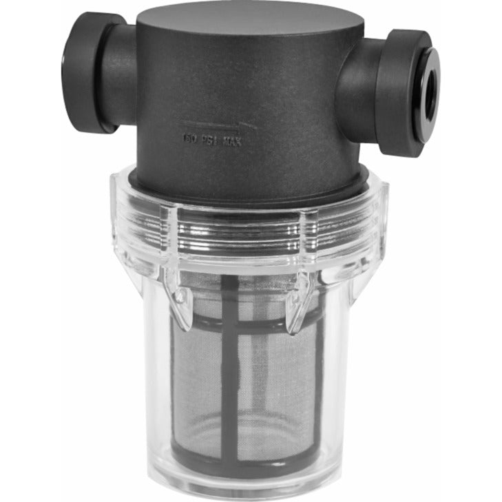 Load image into Gallery viewer, Alphacool es big inline filter 2xg1 (zwart transparant)