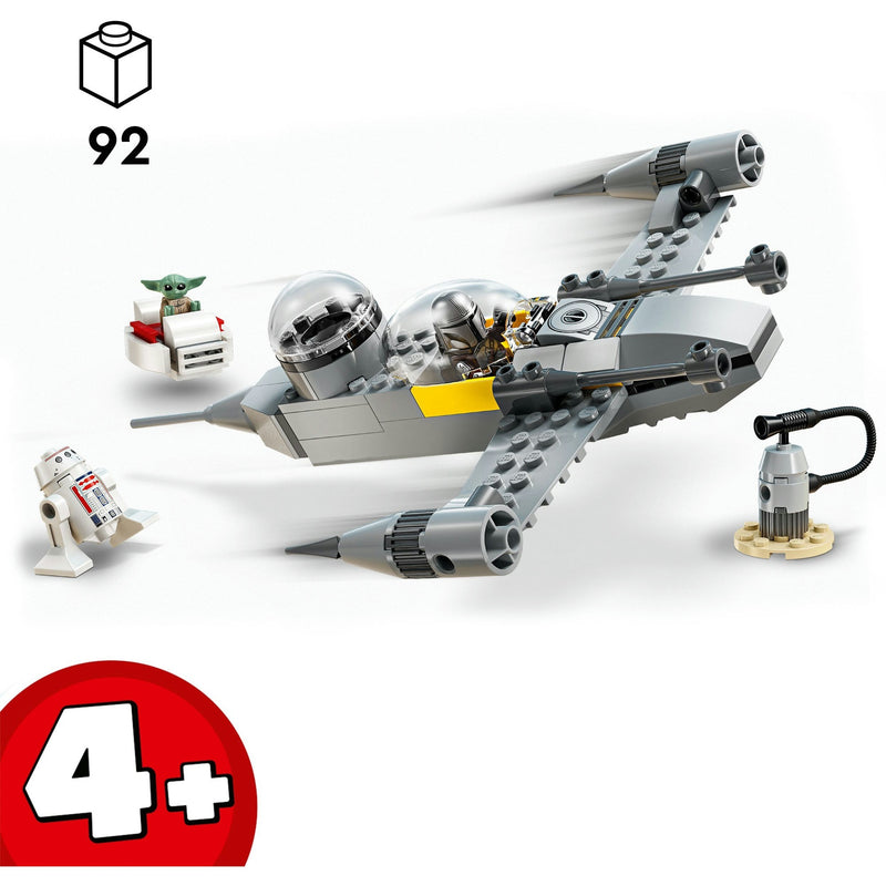 Load image into Gallery viewer, Lego star wars 75410 mando en grogu's n-1 starfighter