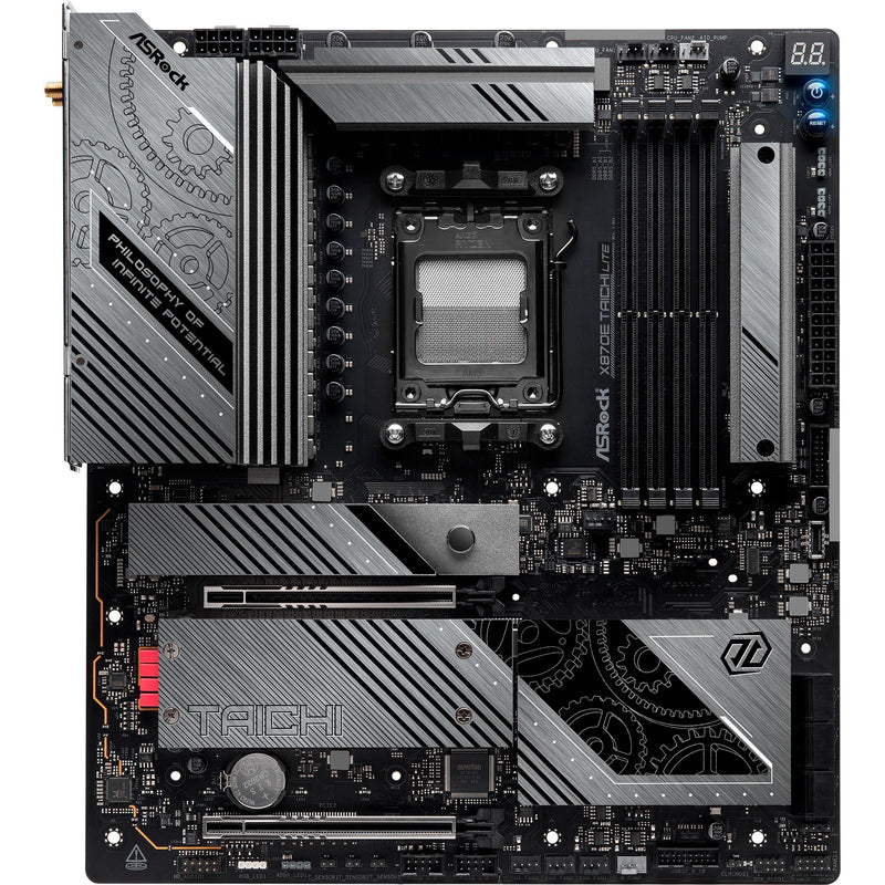 Load image into Gallery viewer, Asrock x870e taichi lite socket am5 moederbord (raid, 5 gb-lan, wi-fi 7, bt, e-atx)