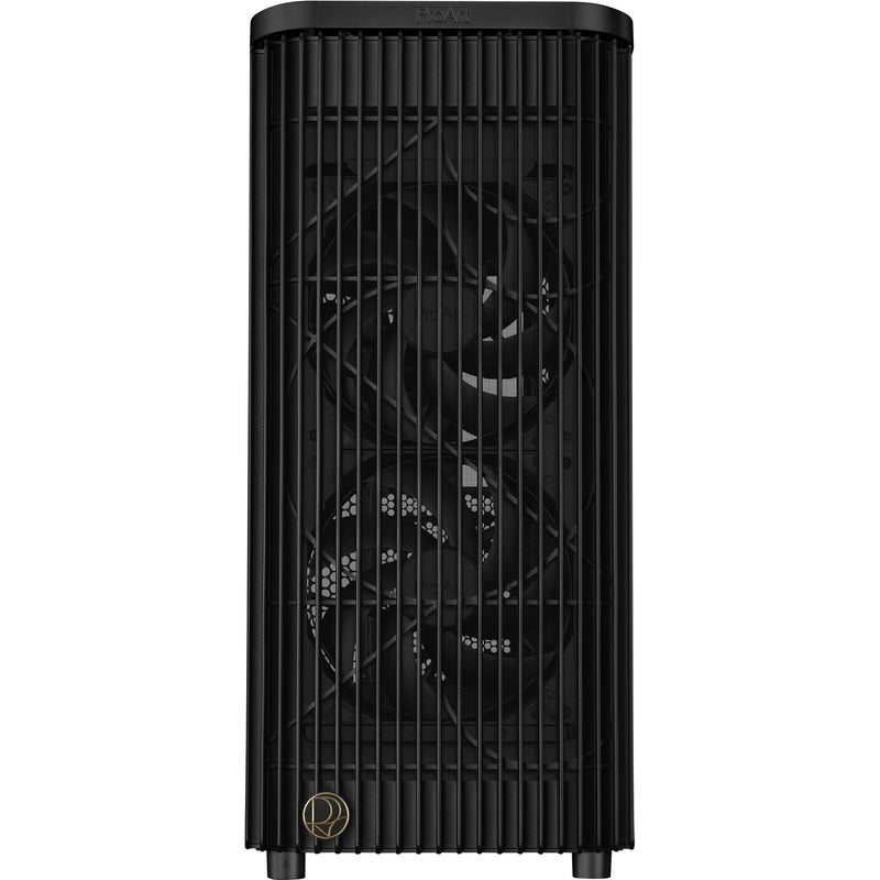 Load image into Gallery viewer, Asus proart pa401 - tempered glass panel midi tower behuizing (zwart | 2x usb-a | 1x usb-c | tempered glass)