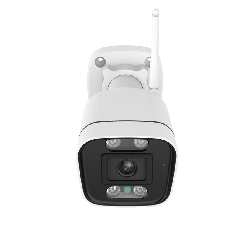 Load image into Gallery viewer, Foscam v8p, 4k 8mp dual-band wifi beveiligingscamera (wit, met geluid- en lichtalarm)