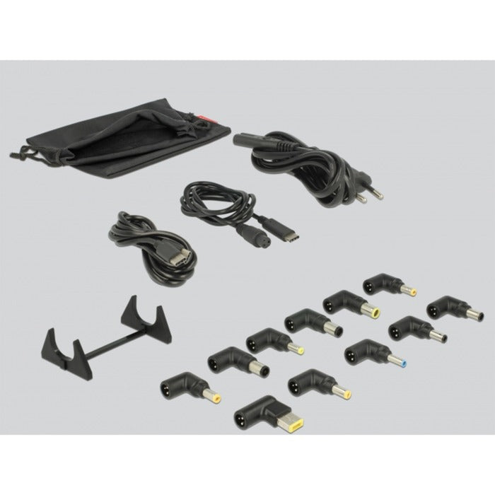 Load image into Gallery viewer, Delock usb oplader 1x usb type-c + 3x usb type-a (zwart)