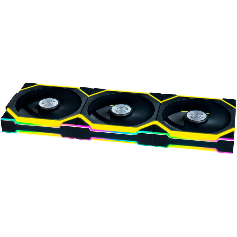 Load image into Gallery viewer, Lian li uni fan sl120 wireless rgb case fans (zwart, 3 stuks, 120 x 124.5 x 28 mm, pwm)
