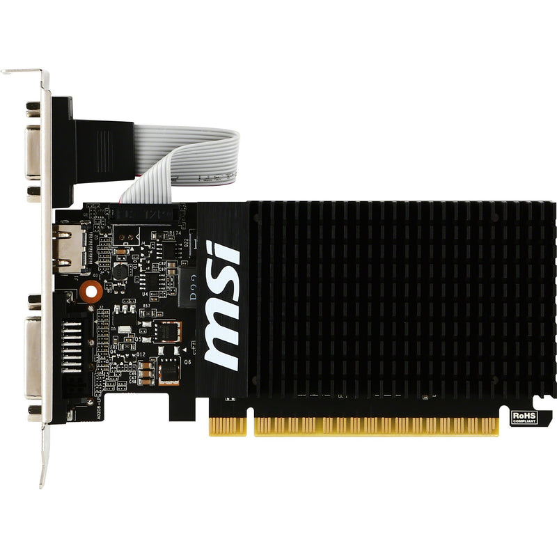 Load image into Gallery viewer, Msi gt 710 2gd3h lp grafische kaart (vga, dvi, hdmi, low-profile)