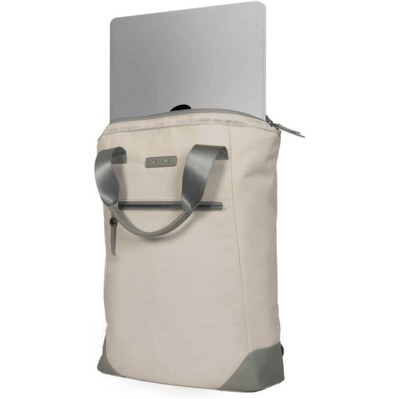 Load image into Gallery viewer, Targus ávila convertible 2-in-1 rugzak + tas 15-16 laptoptas (beige)