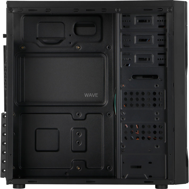 Load image into Gallery viewer, Inter-tech b-42 midi tower behuizing (zwart | 2x usb-a)
