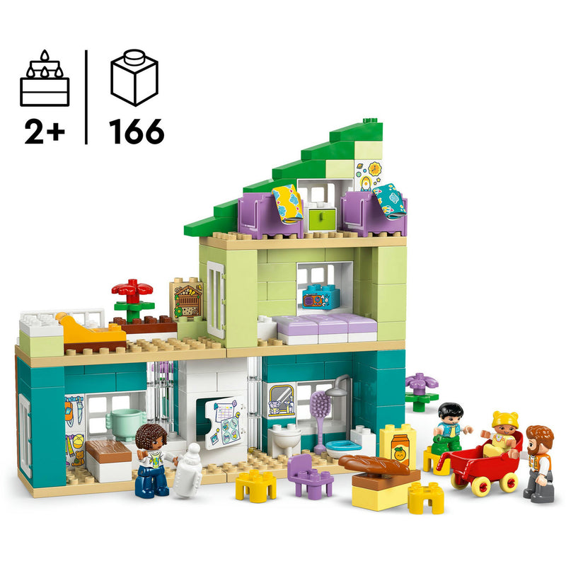 Load image into Gallery viewer, Lego duplo 10470 3-in-1 modern woonhuis met figuren