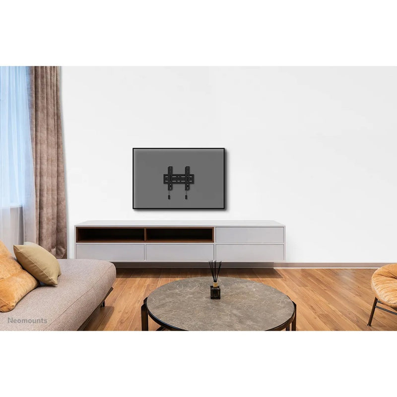 Load image into Gallery viewer, Neomounts select wl30s-850bl12 vlakke wandsteun bevestiging (zwart)