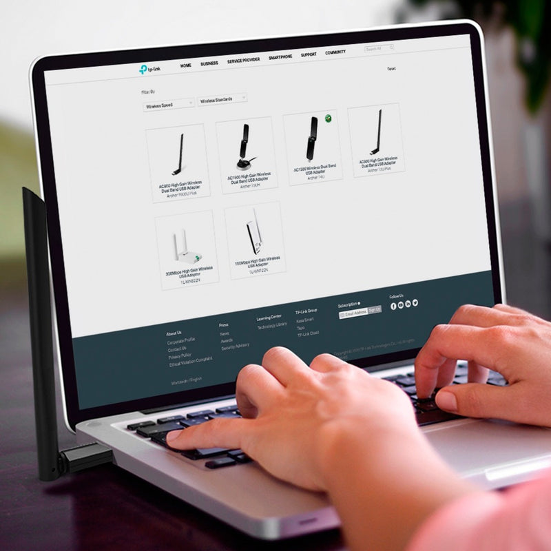 Load image into Gallery viewer, Tp-link archer t3u plus wlan adapter (zwart)