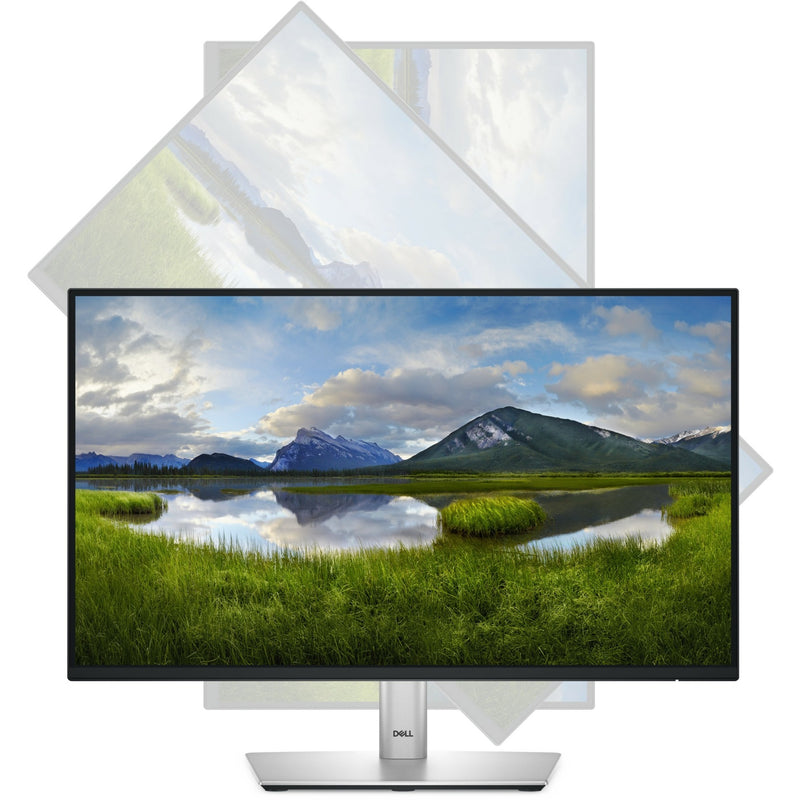 Load image into Gallery viewer, Dell p2225h 21.5 monitor (zwart zilver, hdmi, displayport, 3x usb-a, usb-b, usb-c)