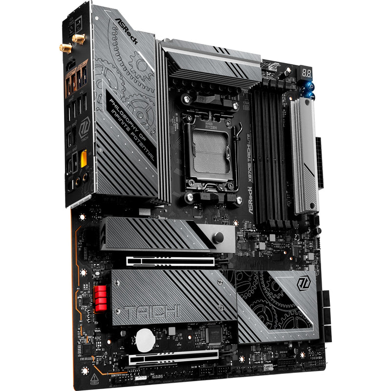Load image into Gallery viewer, Asrock x870e taichi lite socket am5 moederbord (raid, 5 gb-lan, wi-fi 7, bt, e-atx)