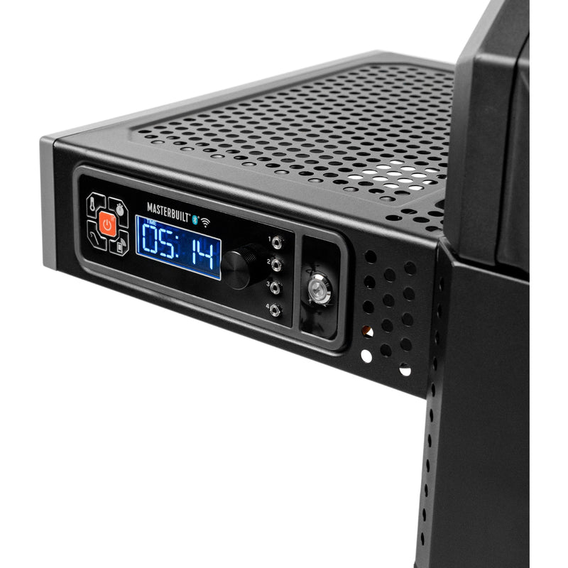 Load image into Gallery viewer, Masterbuilt autoignite series 545 digitale houtskoolbarbecue en -rookoven (zwart, wifi-besturing)
