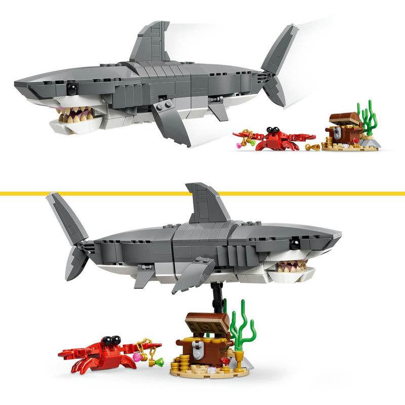 Load image into Gallery viewer, Lego woeste haai met schatkist constructiespeelgoed (31381)