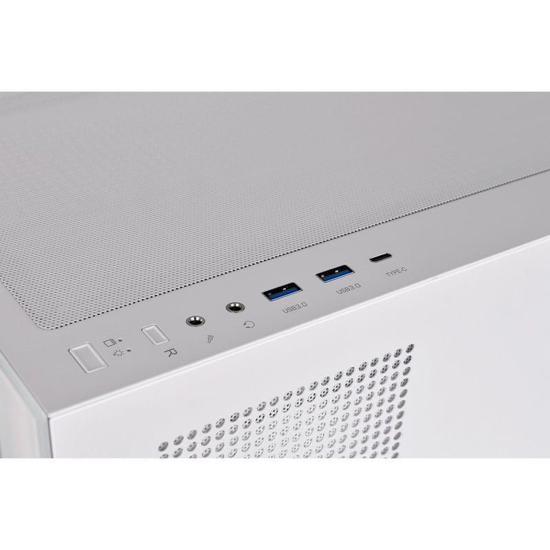 Load image into Gallery viewer, Thermaltake view 270 tg argb - snow midi tower behuizing (wit | 2x usb-a | 1x usb-c | rgb | tempered glass)