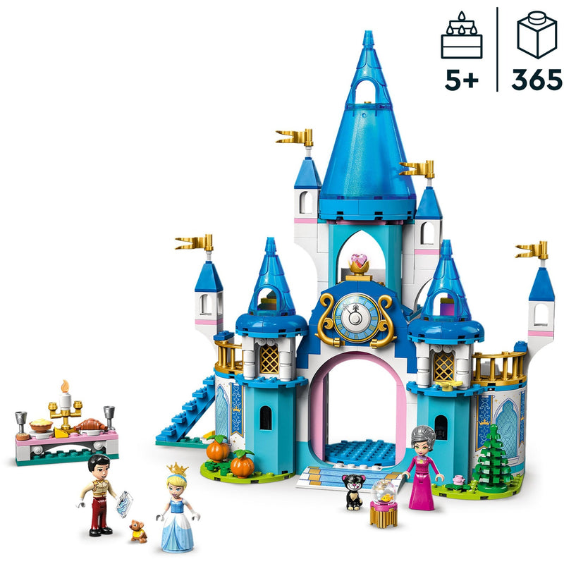 Load image into Gallery viewer, Lego disney princess - het kasteel van assepoester en de knappe prins constructiespeelgoed (43206)
