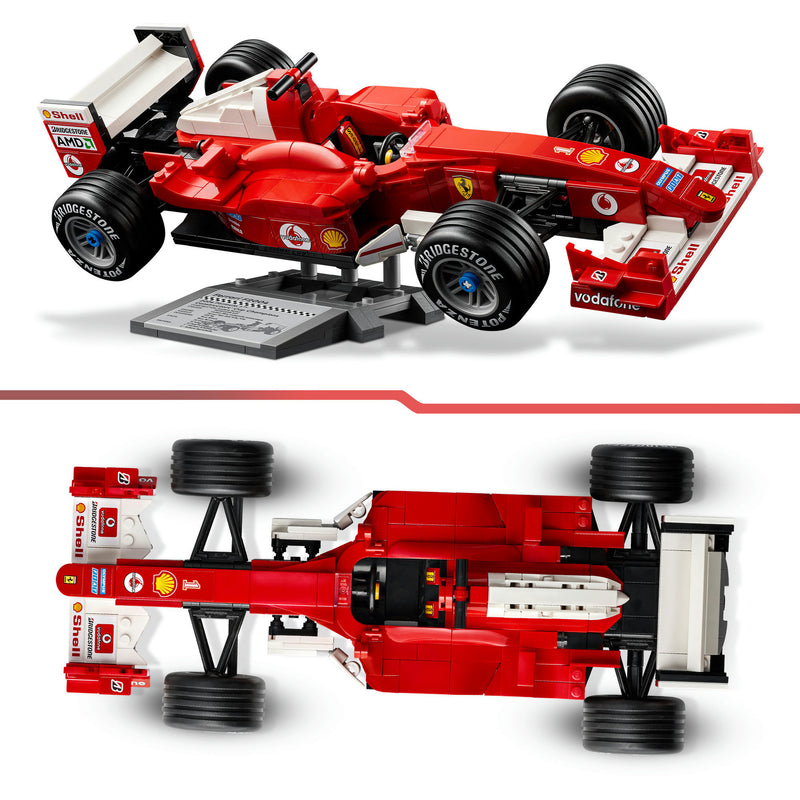 Afbeelding laden in galerijviewer, Lego icons ferrari f2004 en michael schumacher - 11375