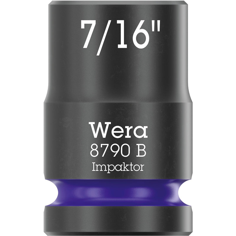 Load image into Gallery viewer, Wera 9608 dop-magneetstrip b impaktor imperial 1 dopsleutel (zwart groen, 9‑delig)