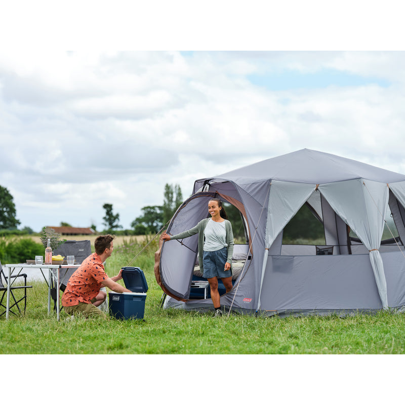 Load image into Gallery viewer, Coleman octagon 8 tent (grijs)