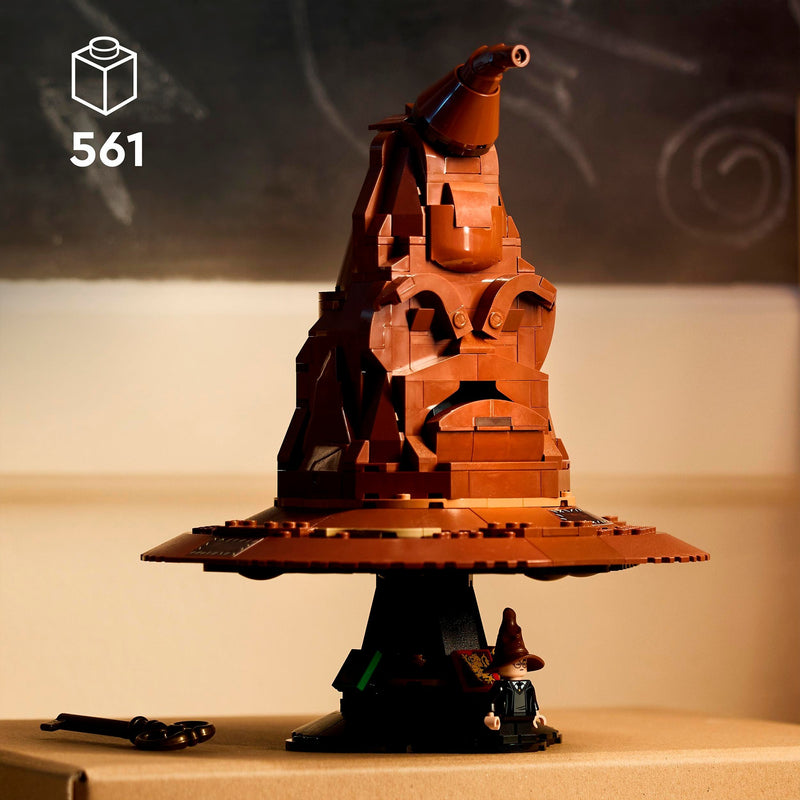 Load image into Gallery viewer, Lego harry potter 76429 pratende sorteerhoed + geluid