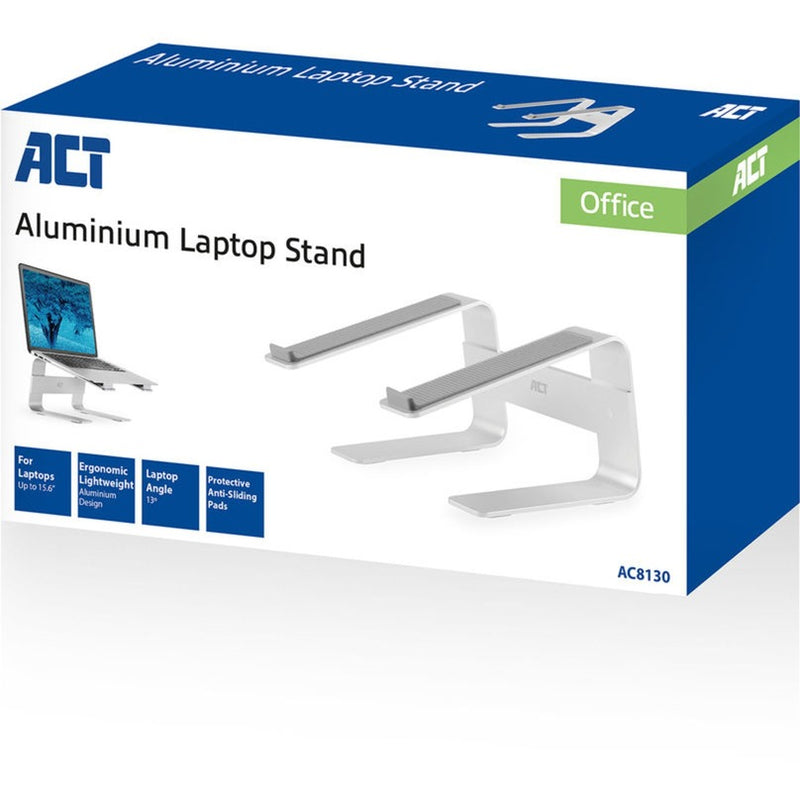 Load image into Gallery viewer, Act connectivity laptopstandaard aluminium (aluminium)