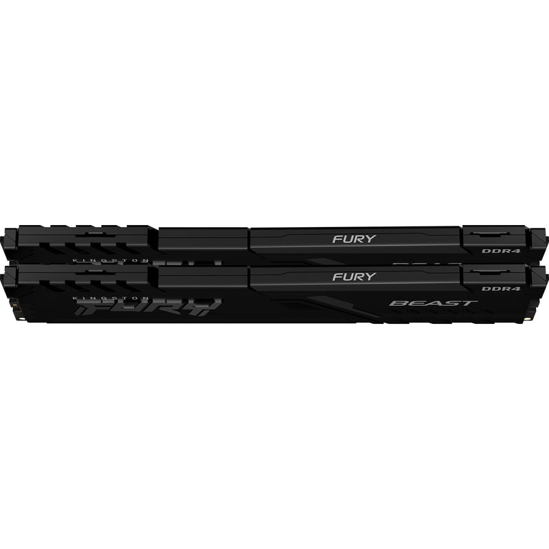 Load image into Gallery viewer, Kingston fury 64 gb ddr4-3600 (2x 32 gb) kit werkgeheugen (zwart, kf436c18bbk2 64, beast, xmp 2.0)