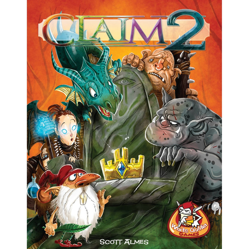 Load image into Gallery viewer, White goblin games claim 2 kaartspel (nederlands, 2 spelers, 25 minuten, vanaf 10 jaar)