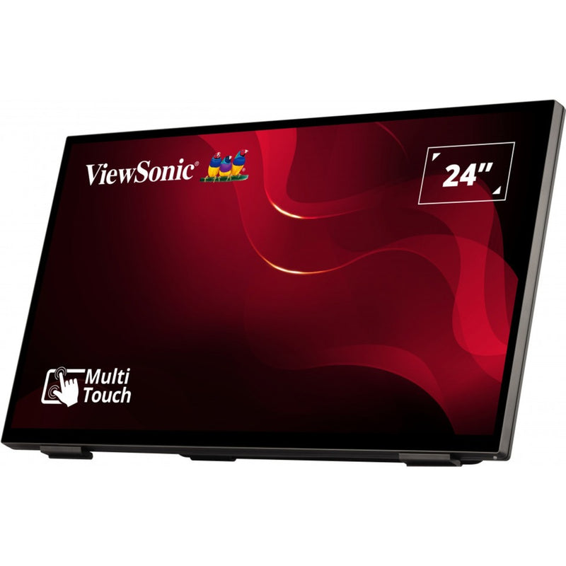Load image into Gallery viewer, Viewsonic frameless touch monitor met 10-punts pcap 24 (zwart, hdmi, displayport, vga)