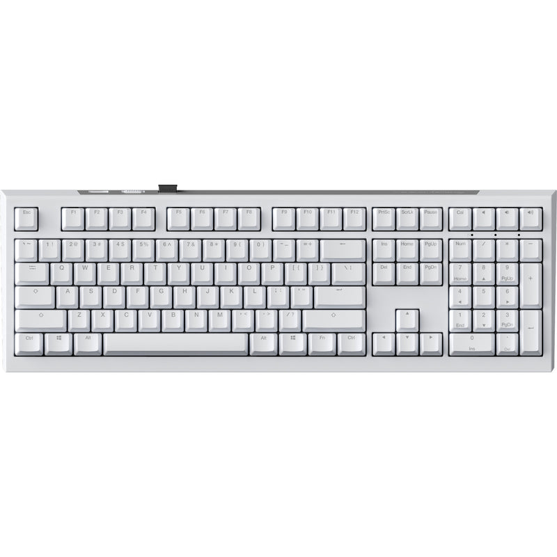 Load image into Gallery viewer, Ducky one x wireless rgb mechanisch toetsenbord (wit, us lay-out (qwerty), inductive, 100%, hot-swappable, pbt, 2.4 ghz | bluetooth | usb-c)