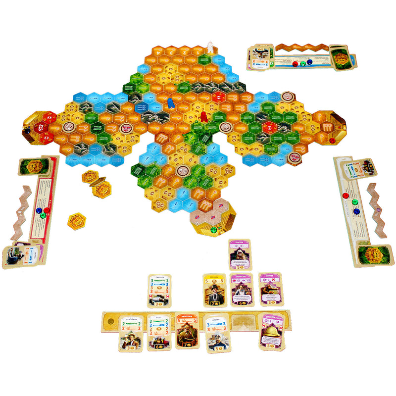 Load image into Gallery viewer, 999games 999 games de zoektocht naar el dorado: de gouden tempels bordspel (nederlands, 2 - 4 spelers, 60 minuten, vanaf 10 jaar)