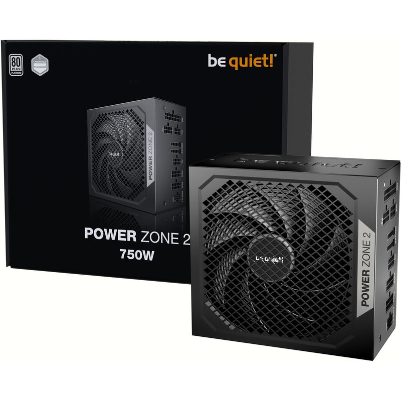 Load image into Gallery viewer, Be quiet! power zone 2 modulaire 750 watt voeding (zwart, 1x 12v-2x6, 3x pcie)